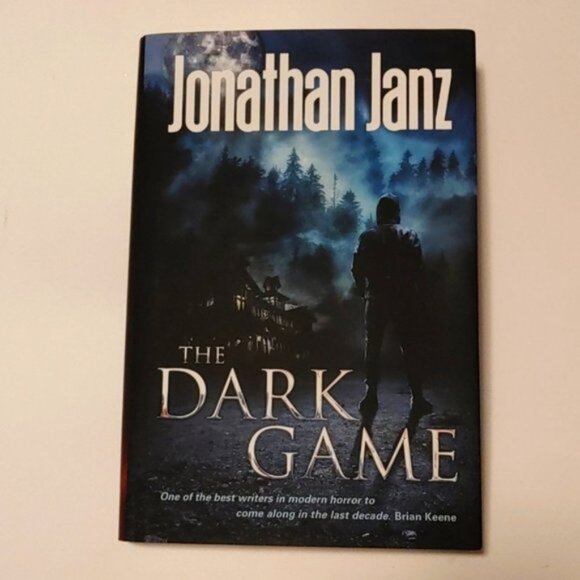 3/$13 *** Host Pick *** Dark Game by Jonathan Janz adult hardcover horror Book - Picture 2 of 8